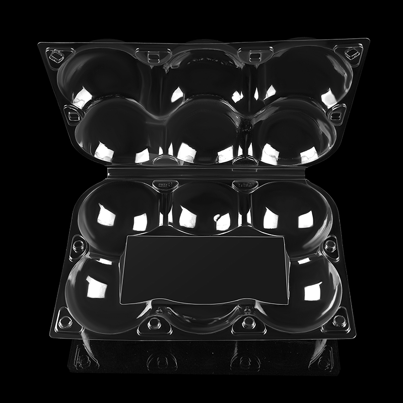 Custom 2pcs 4pcs 6pcs Fruit Shape Clamshell Blister Tray Orange Apple Pear Packaging Hinged Lid Clear Container