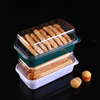 Wholesale PET Cake Containers Bread Biscuit Tray Bakery Food Pastry Packaging Plastic Blister Box