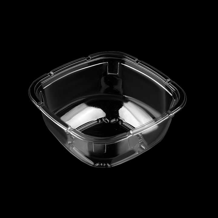 Wholesale Disposable Lettuce Tray Clamshell Blister Punnet Hinged Lid Box