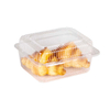 Custom Plastic Food Grade Bakery Baking Packaging Box With Lid