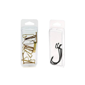 Clear Plastic Clamshell Box for Fishing Lure