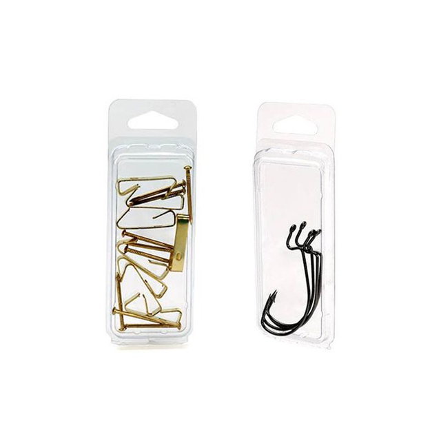 Clear Plastic Clamshell Box for Fishing Lure
