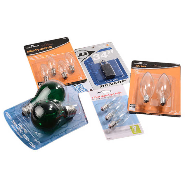 Custom Clamshell Slide PET/PP Plastic Blister Tray Packaging for Toys Cards Household Products