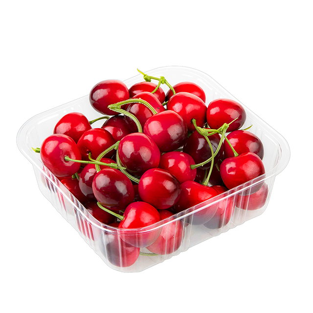 Disposable Plastic Cherry Packaging PET Box