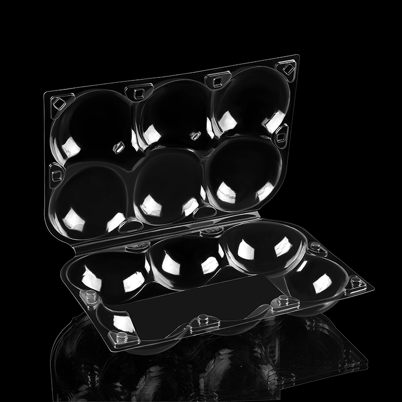 Custom 2pcs 4pcs 6pcs Fruit Shape Clamshell Blister Tray Orange Apple Pear Packaging Hinged Lid Clear Container