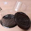 Disposable Round Display Cake Box Containers Carriers With Dome Lids