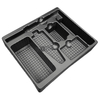 Custom Black Plastic PS Anti Static ESD Black Plastic Package Tray for Protective Products Shipping