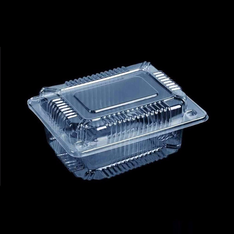 Disposable Clear Plastic Clamshell Food Container Packaging for Vegetable and Fruit Container