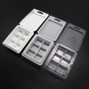 Vacuum Forming PVC Blister Clamshell Clear /Black PET Wax Melt Container Custom 6 Cell Wax Melt Clamshell for Candle