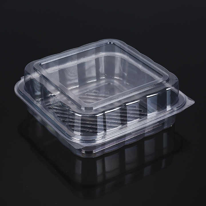 Food Grade PET Plastic Dry Fruit Biscuits Cookies Packaging Box