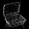 Custom PET Plastic Clamshell Vegetables Box for Lettuce