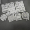 Vacuum Forming PVC Blister Clamshell Clear /Black PET Wax Melt Container Custom 6 Cell Wax Melt Clamshell for Candle