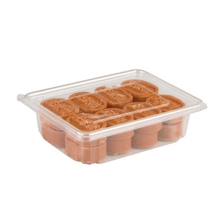 Custom Plastic Food Grade Bakery Baking Packaging Box With Lid