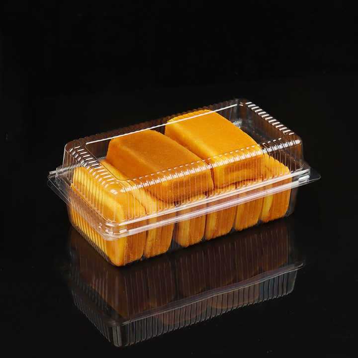 Food Grade PET Plastic Dry Fruit Biscuits Cookies Packaging Box