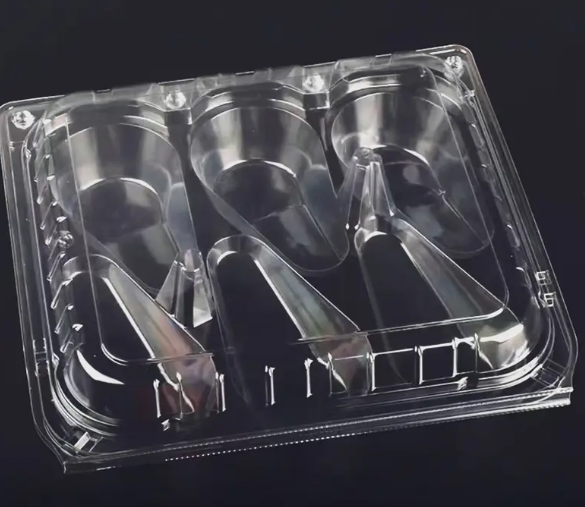 Hinged PET Clamshell Box for Avocado Packaging